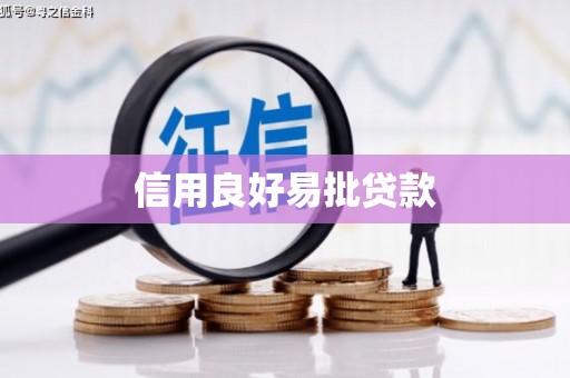 钟楼信用良好易批贷款