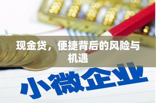 钟楼现金贷，便捷背后的风险与机遇