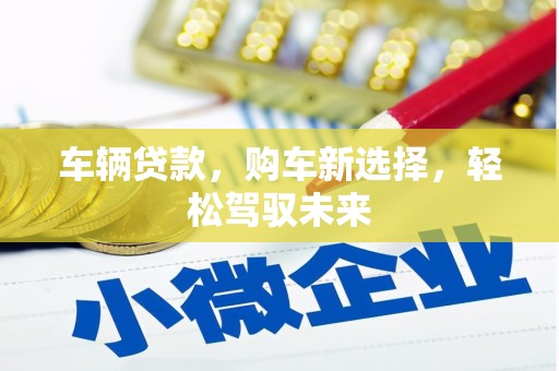 钟楼车辆贷款，购车新选择，轻松驾驭未来