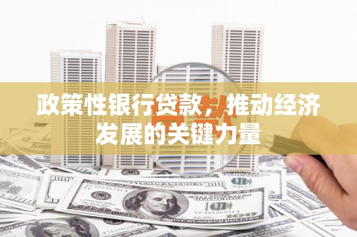 钟楼政策性银行贷款，推动经济发展的关键力量