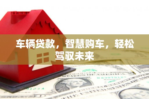 钟楼车辆贷款，智慧购车，轻松驾驭未来