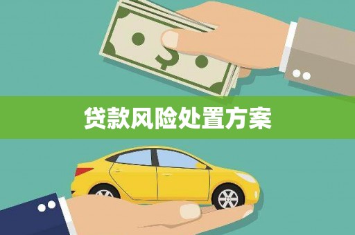 钟楼贷款风险处置方案