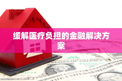 钟楼缓解医疗负担的金融解决方案